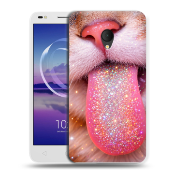 Силиконовый чехол на Alcatel U5 HD 5047d с принтом для девочек