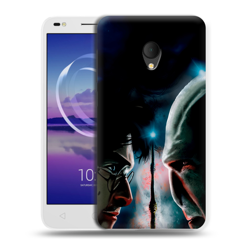 Силиконовый чехол на Alcatel U5 HD 5047d с принтом Гарри Поттер Harry Potter Силиконовый чехол на Alcatel U5 HD 5047d с принтом Гарри Поттер Harry Potter