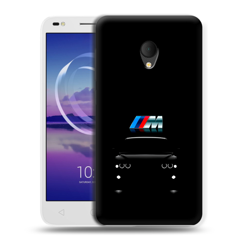 Силиконовый чехол на Alcatel U5 HD 5047d с принтом БМВ BMW Силиконовый чехол на Alcatel U5 HD 5047d с принтом БМВ BMW