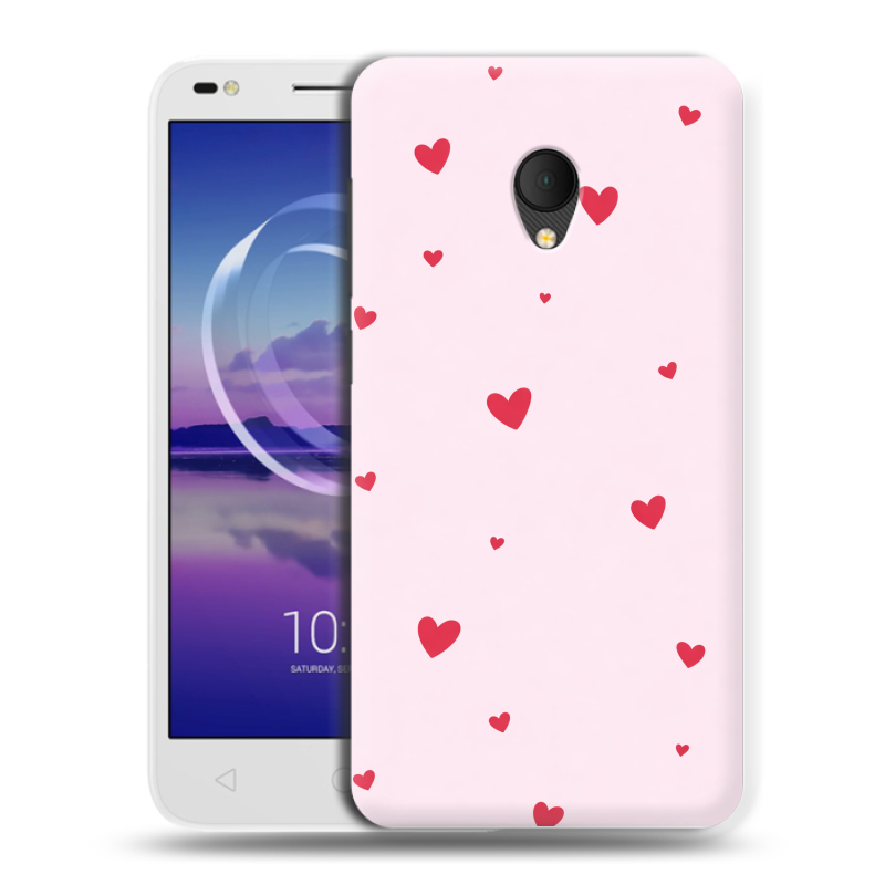 Силиконовый чехол на Alcatel U5 HD 5047d с принтом для девочек Силиконовый чехол на Alcatel U5 HD 5047d с принтом для девочек