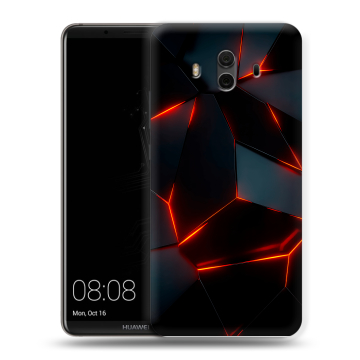 Силиконовый чехол на Huawei Mate 10 с принтом Яркие абстракции Силиконовый чехол на Huawei Mate 10 с принтом Яркие абстракции
