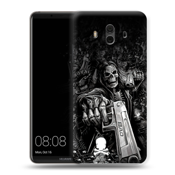 Силиконовый чехол на Huawei Mate 10 с принтом Скелет Силиконовый чехол на Huawei Mate 10 с принтом Скелет