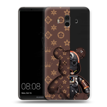 Силиконовый чехол на Huawei Mate 10 с принтом Луи робот