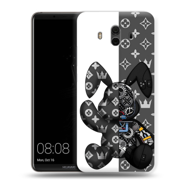 Силиконовый чехол на Huawei Mate 10 с принтом Луи робот