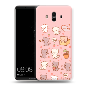 Силиконовый чехол на Huawei Mate 10 с принтом Hello Kitty Хелоу Кити Силиконовый чехол на Huawei Mate 10 с принтом Hello Kitty Хелоу Кити