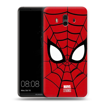 Силиконовый чехол на Huawei Mate 10 с принтом человек паук spiderman