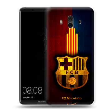 Силиконовый чехол на Huawei Mate 10 с принтом Барселона Barcelona