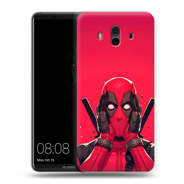 Силиконовый чехол на Huawei Mate 10 с принтом Дедпул Deadpool Силиконовый чехол на Huawei Mate 10 с принтом Дедпул Deadpool