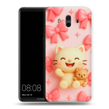 Силиконовый чехол на Huawei Mate 10 с принтом для девочек Силиконовый чехол на Huawei Mate 10 с принтом для девочек