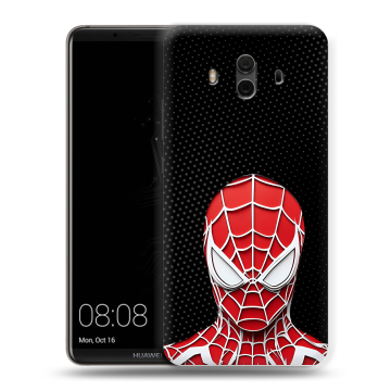 Силиконовый чехол на Huawei Mate 10 с принтом человек паук spiderman Силиконовый чехол на Huawei Mate 10 с принтом человек паук spiderman