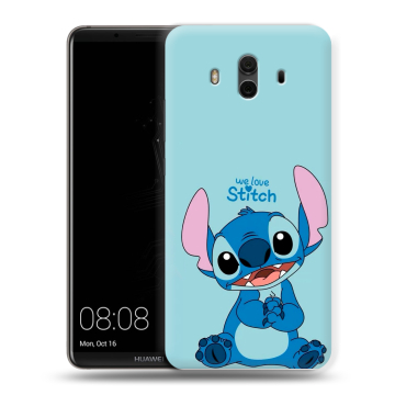 Силиконовый чехол на Huawei Mate 10 с принтом Лило и Стич