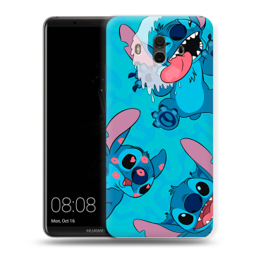 Силиконовый чехол на Huawei Mate 10 с принтом Лило и Стич