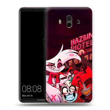 Силиконовый чехол на Huawei Mate 10 с принтом Hazbin Hotel Отель Хазбин Силиконовый чехол на Huawei Mate 10 с принтом Hazbin Hotel Отель Хазбин