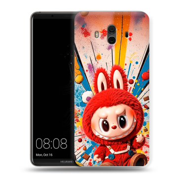 Силиконовый чехол на Huawei Mate 10 с принтом Labubu Лабубу