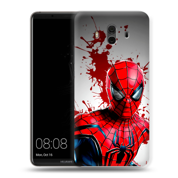 Силиконовый чехол на Huawei Mate 10 с принтом Spiderman Человек паук Силиконовый чехол на Huawei Mate 10 с принтом Spiderman Человек паук