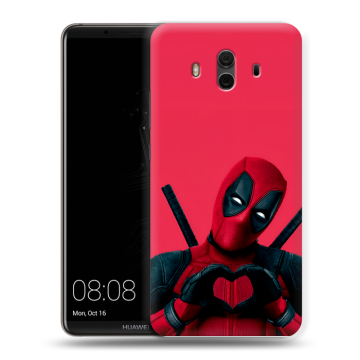 Силиконовый чехол на Huawei Mate 10 с принтом Дедпул Deadpool Силиконовый чехол на Huawei Mate 10 с принтом Дедпул Deadpool