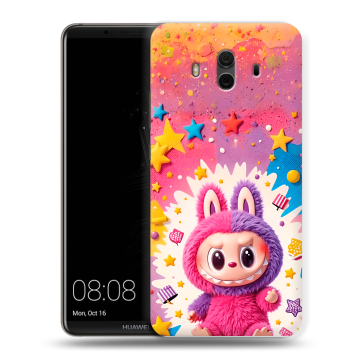 Силиконовый чехол на Huawei Mate 10 с принтом Labubu Лабубу
