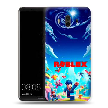 Силиконовый чехол на Huawei Mate 10 с принтом Roblox Роблокс Силиконовый чехол на Huawei Mate 10 с принтом Roblox Роблокс