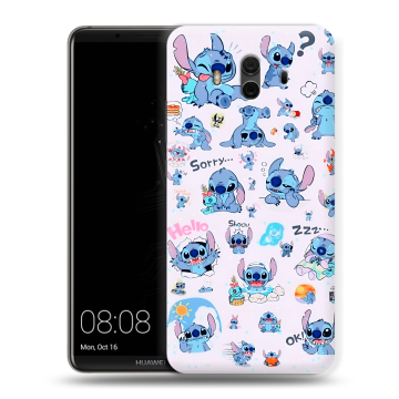 Силиконовый чехол на Huawei Mate 10 с принтом Лило и Стич