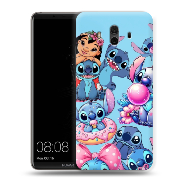 Силиконовый чехол на Huawei Mate 10 с принтом Лило и Стич