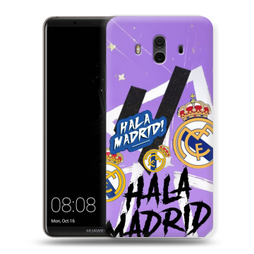 Силиконовый чехол на Huawei Mate 10 с принтом Real Madrid Реал Мадрид