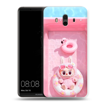 Силиконовый чехол на Huawei Mate 10 с принтом Labubu Лабубу