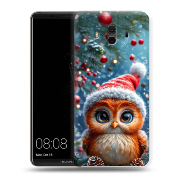 Силиконовый чехол на Huawei Mate 10 с принтом Новый год Силиконовый чехол на Huawei Mate 10 с принтом Новый год