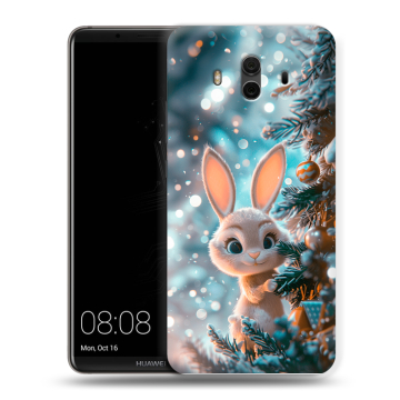 Силиконовый чехол на Huawei Mate 10 с принтом Новый год Силиконовый чехол на Huawei Mate 10 с принтом Новый год