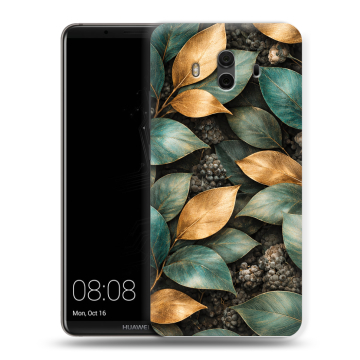 Силиконовый чехол на Huawei Mate 10 с принтом женский