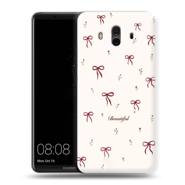 Силиконовый чехол на Huawei Mate 10 с принтом для девочек