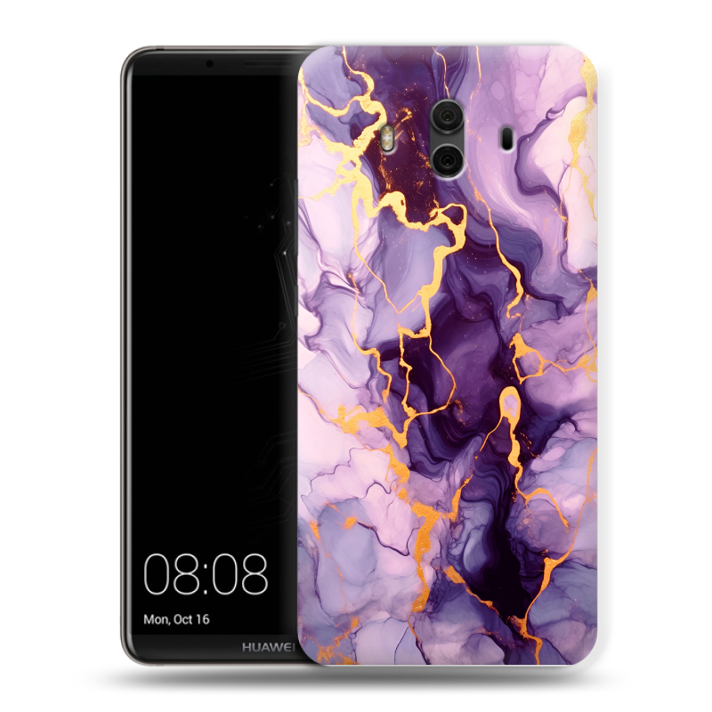 Пластиковый чехол на Huawei Mate 10 с принтом Мрамор Пластиковый чехол на Huawei Mate 10 с принтом Мрамор