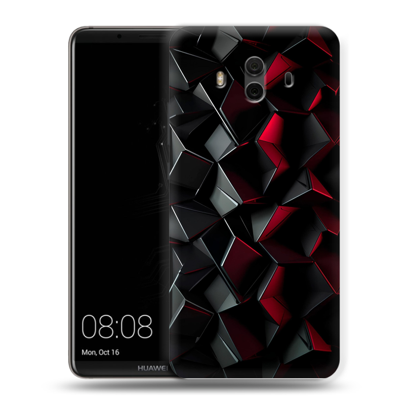 Пластиковый чехол на Huawei Mate 10 с принтом Абстракция Пластиковый чехол на Huawei Mate 10 с принтом Абстракция