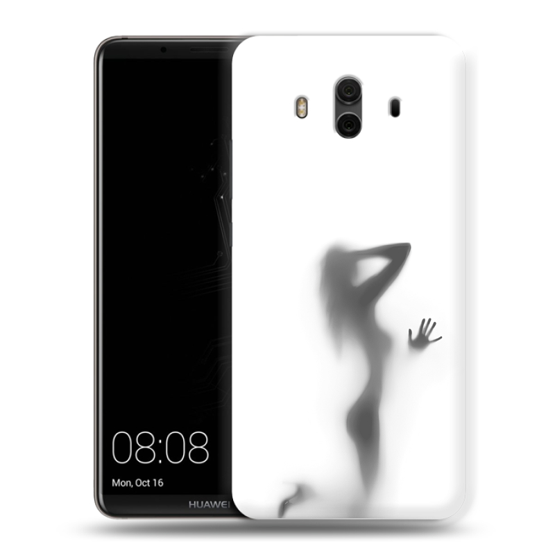 Пластиковый чехол на Huawei Mate 10 с принтом Силуэт Пластиковый чехол на Huawei Mate 10 с принтом Силуэт