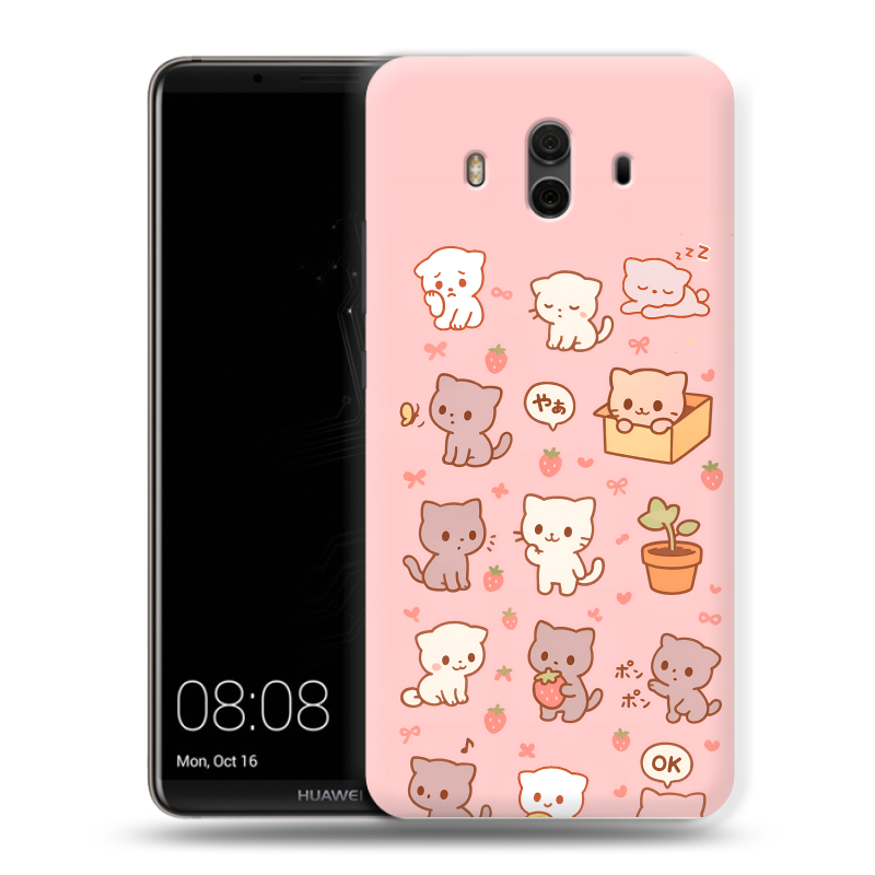 Пластиковый чехол на Huawei Mate 10 с принтом Hello Kitty Хелоу Кити Пластиковый чехол на Huawei Mate 10 с принтом Hello Kitty Хелоу Кити