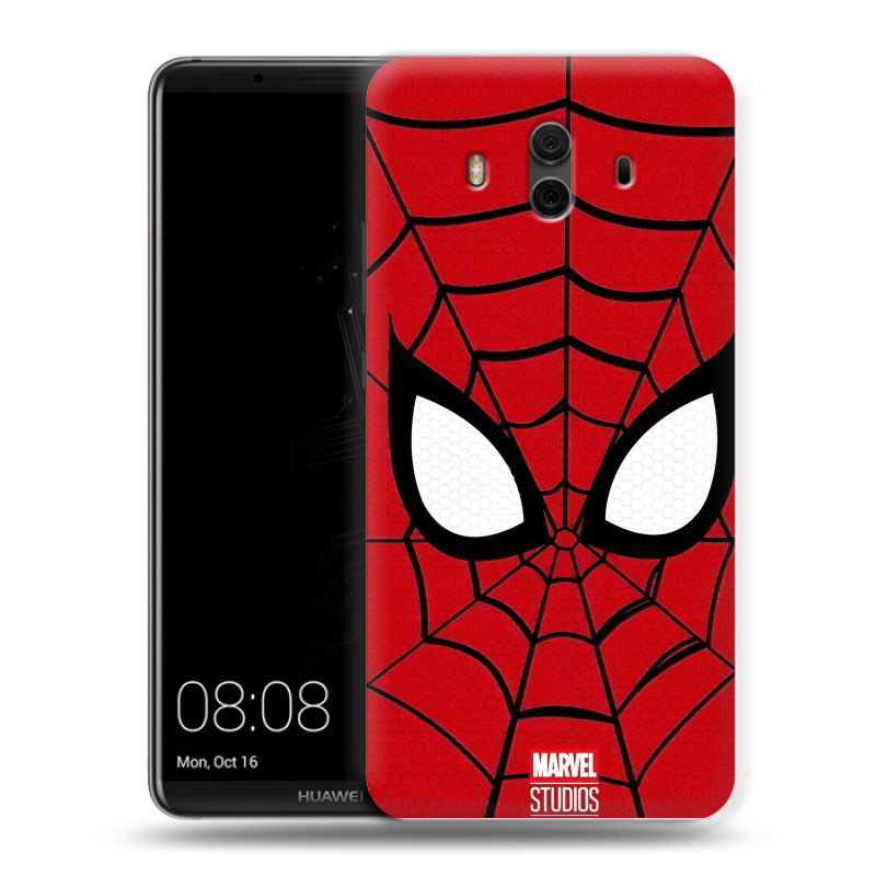 Пластиковый чехол на Huawei Mate 10 с принтом человек паук spiderman Пластиковый чехол на Huawei Mate 10 с принтом человек паук spiderman