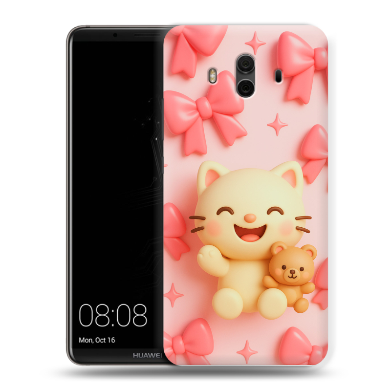 Силиконовый чехол на Huawei Mate 10 с принтом для девочек Силиконовый чехол на Huawei Mate 10 с принтом для девочек