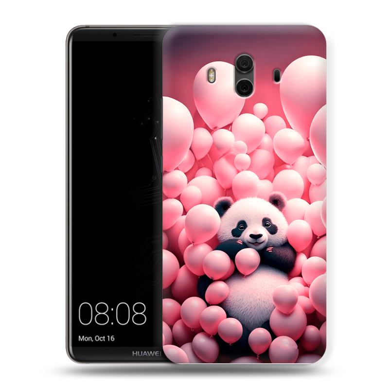 Силиконовый чехол на Huawei Mate 10 с принтом Панда Силиконовый чехол на Huawei Mate 10 с принтом Панда