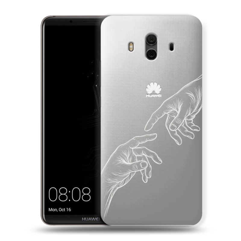 Пластиковый чехол на Huawei Mate 10 с принтом Сотворение мира Пластиковый чехол на Huawei Mate 10 с принтом Сотворение мира