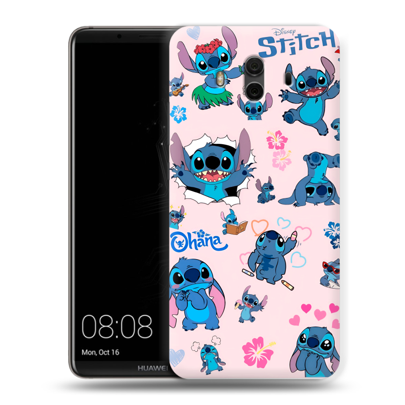 Пластиковый чехол на Huawei Mate 10 с принтом Лило и Стич Пластиковый чехол на Huawei Mate 10 с принтом Лило и Стич