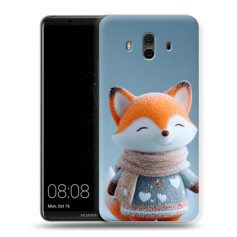 Силиконовый чехол на Huawei Mate 10 с принтом Лиса Силиконовый чехол на Huawei Mate 10 с принтом Лиса