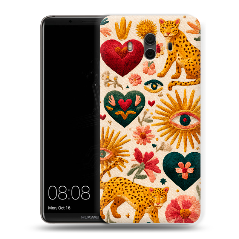 Силиконовый чехол на Huawei Mate 10 с принтом Модный принт Силиконовый чехол на Huawei Mate 10 с принтом Модный принт