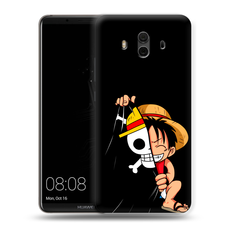 Силиконовый чехол на Huawei Mate 10 с принтом One Piece Ван Пис Силиконовый чехол на Huawei Mate 10 с принтом One Piece Ван Пис