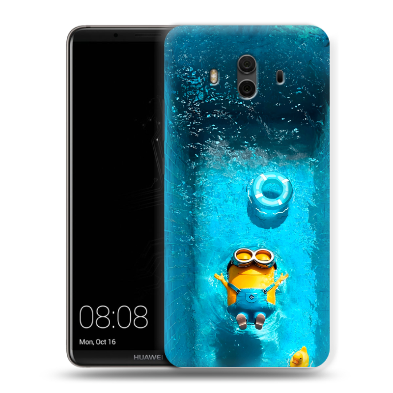 Пластиковый чехол на Huawei Mate 10 с принтом Миньоны Пластиковый чехол на Huawei Mate 10 с принтом Миньоны