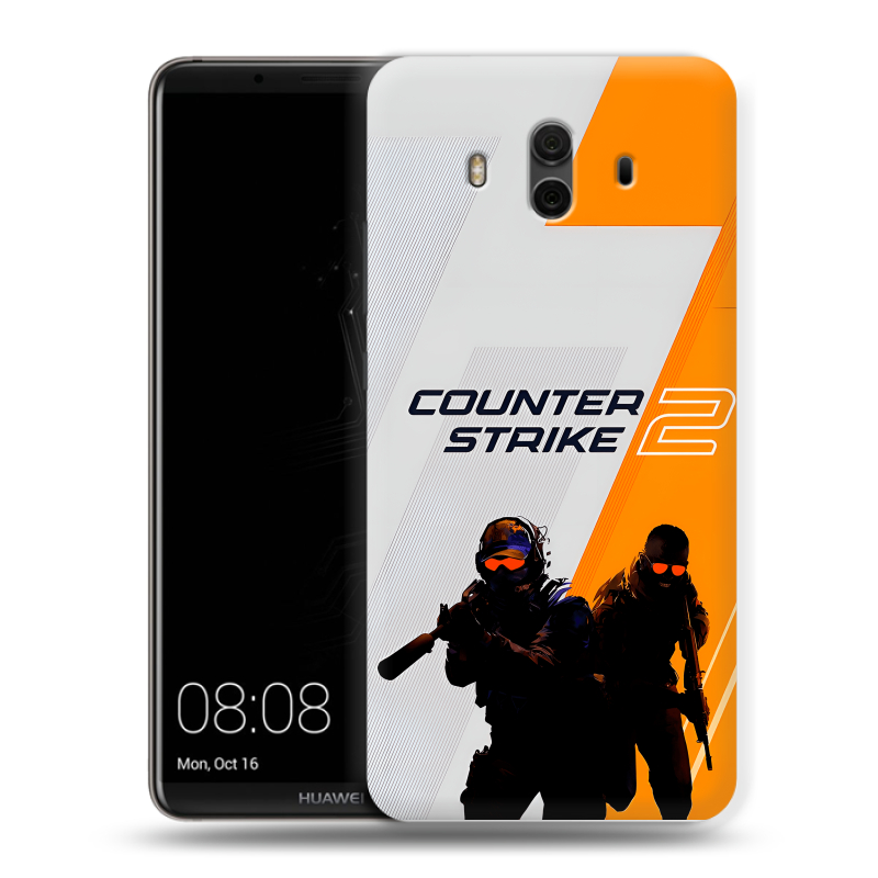 Пластиковый чехол на Huawei Mate 10 с принтом Counter Strike Пластиковый чехол на Huawei Mate 10 с принтом Counter Strike
