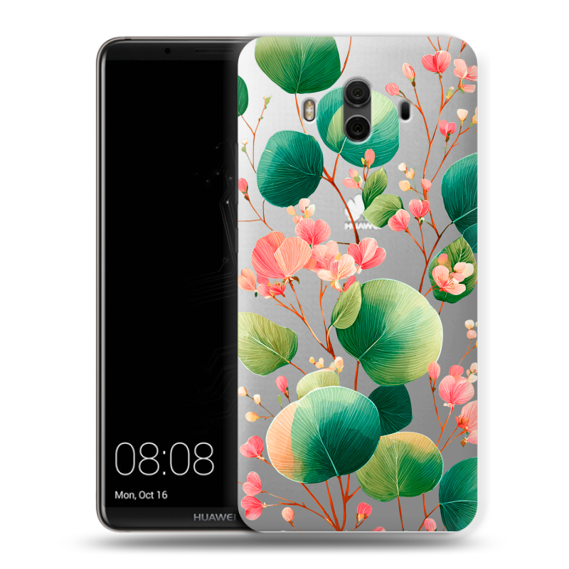 Пластиковый чехол на Huawei Mate 10 с принтом женский Пластиковый чехол на Huawei Mate 10 с принтом женский