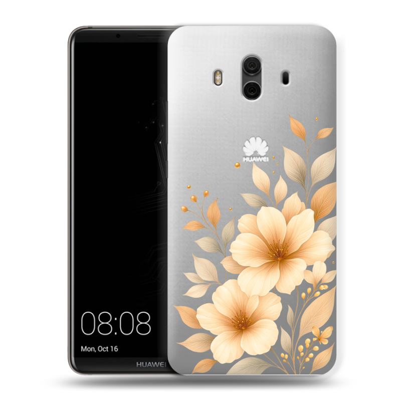 Пластиковый чехол на Huawei Mate 10 с принтом для девушки Пластиковый чехол на Huawei Mate 10 с принтом для девушки