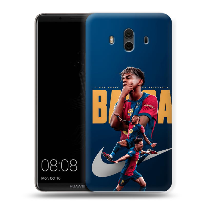 Пластиковый чехол на Huawei Mate 10 с принтом Барселона Barca Yamal Пластиковый чехол на Huawei Mate 10 с принтом Барселона Barca Yamal
