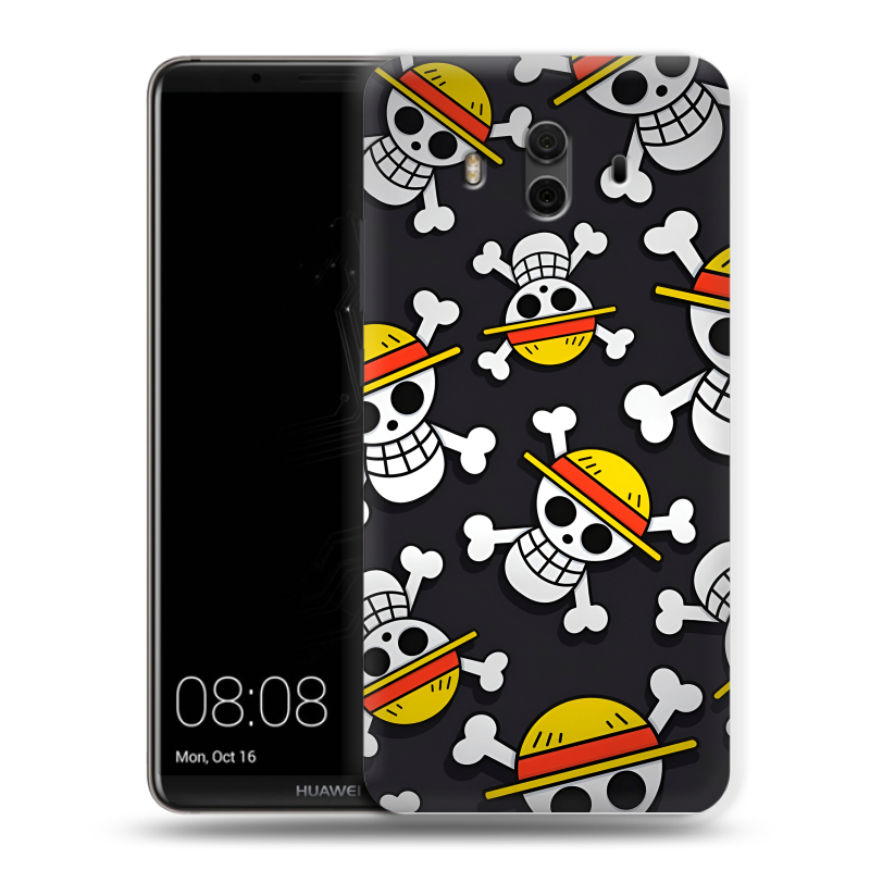 Силиконовый чехол на Huawei Mate 10 с принтом One Piece Ван Пис Силиконовый чехол на Huawei Mate 10 с принтом One Piece Ван Пис