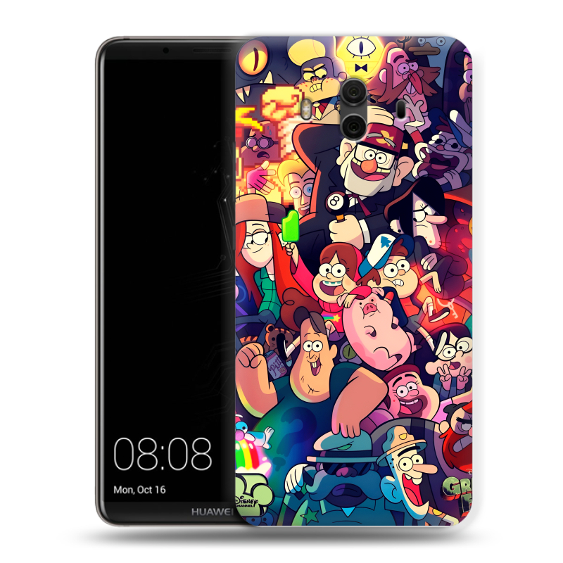 Пластиковый чехол на Huawei Mate 10 с принтом Gravity Falls Гравити Фолз Пластиковый чехол на Huawei Mate 10 с принтом Gravity Falls Гравити Фолз
