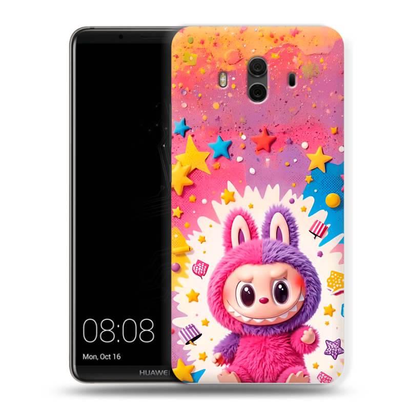 Пластиковый чехол на Huawei Mate 10 с принтом Labubu Лабубу Пластиковый чехол на Huawei Mate 10 с принтом Labubu Лабубу